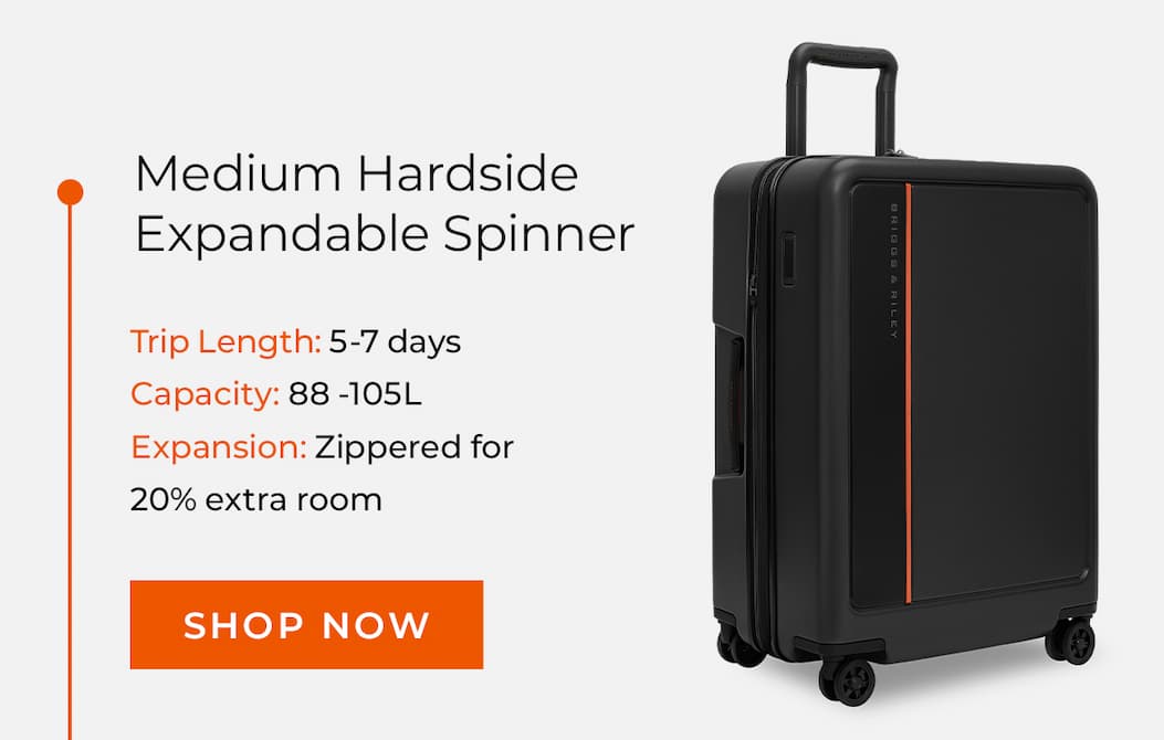 Shop the ZDX Medium Hardside Expandable Spinner