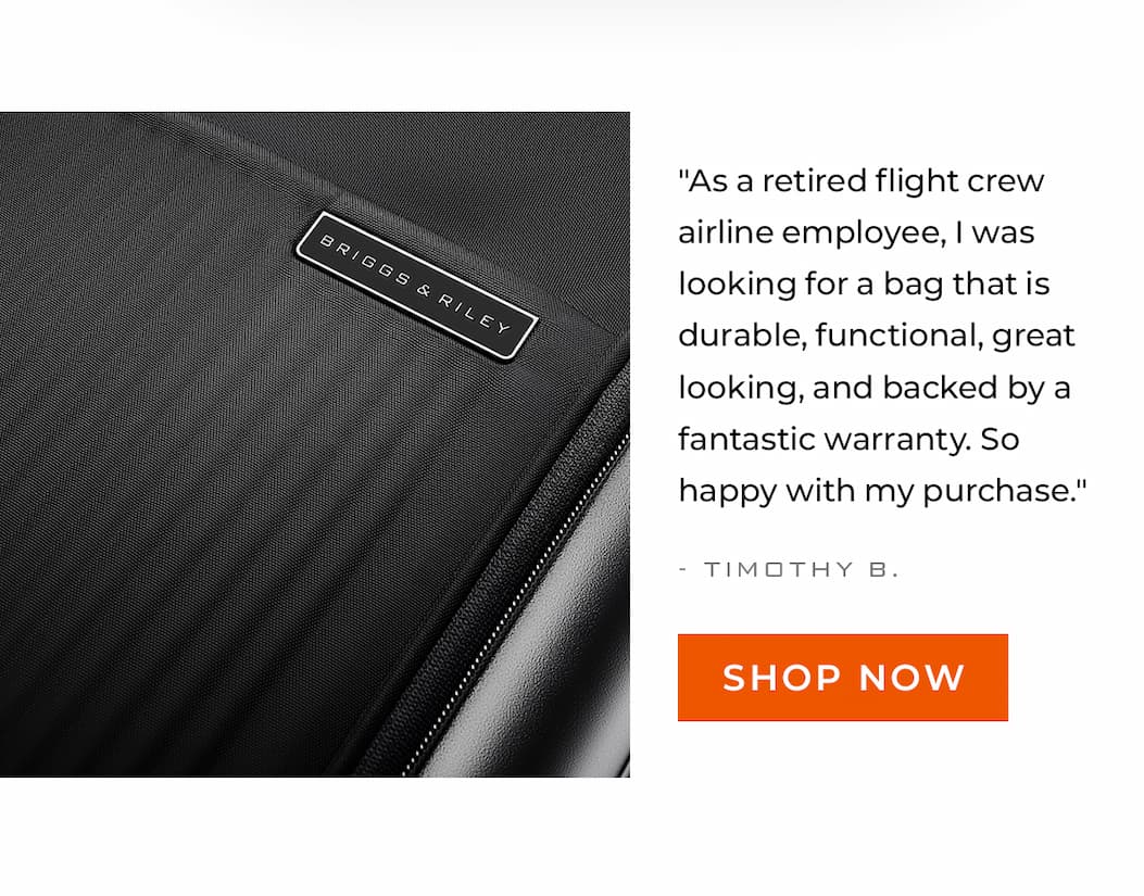 "...So happy with my purchase." - Timothy B.