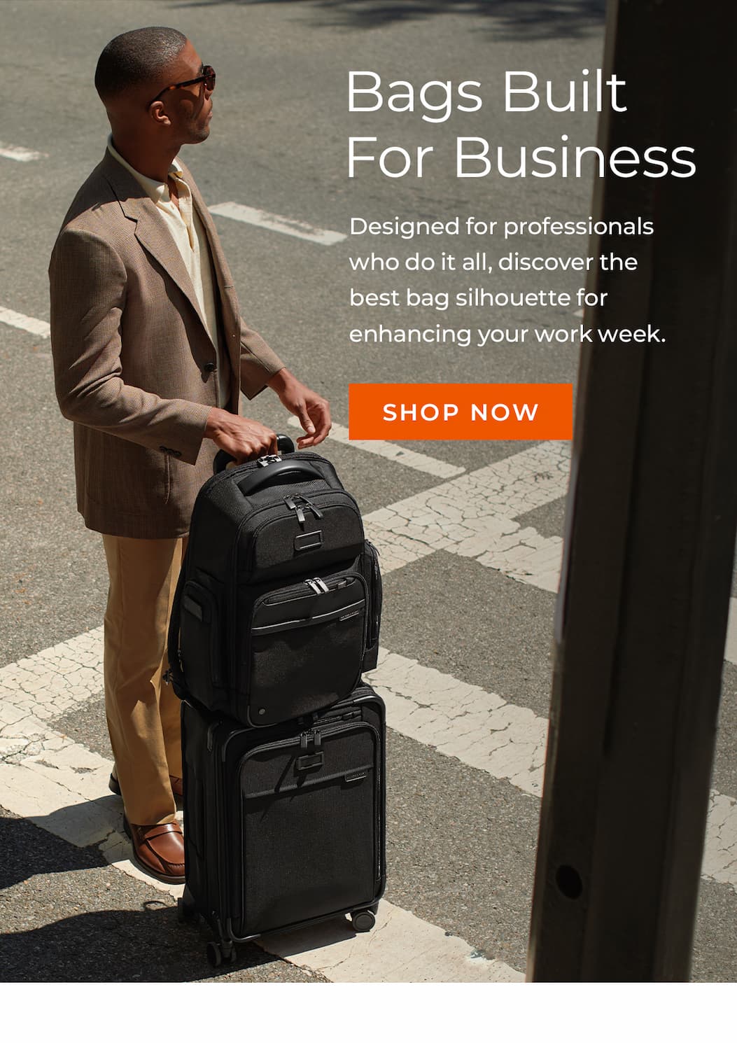 Discover bags built for business