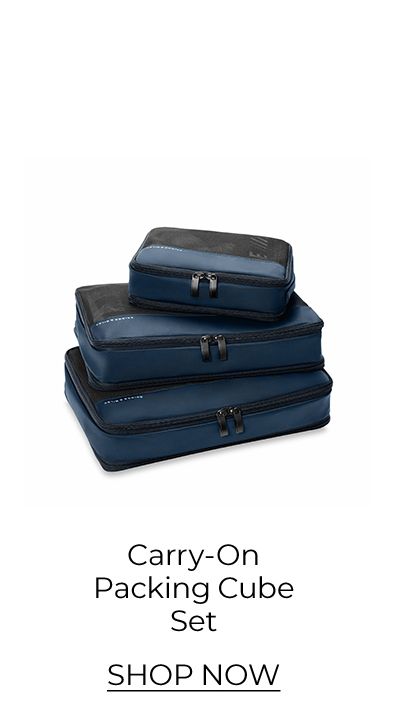 Shop the Carry-On Compression Packing Cube Set in Navy
