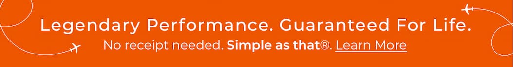 Legendary Performance, Guaranteed For Life. 