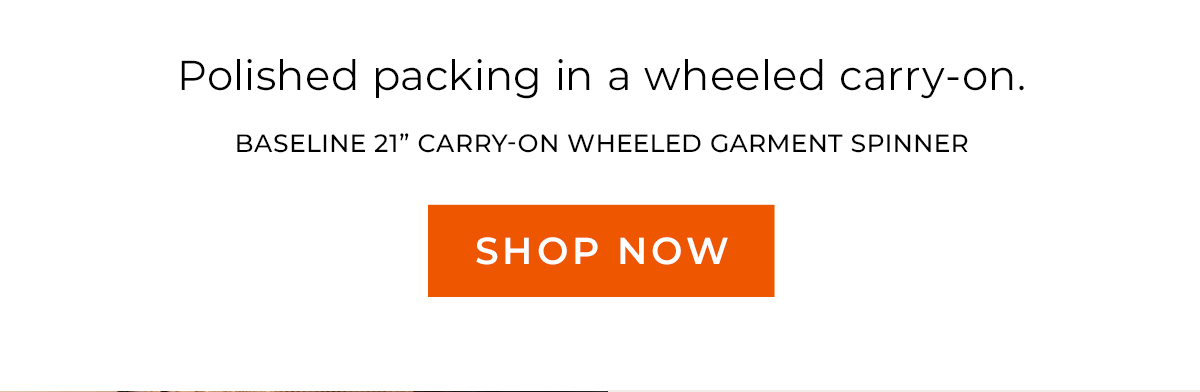 Shop the Baseline 21" Carry-On Wheeled Garment Spinner