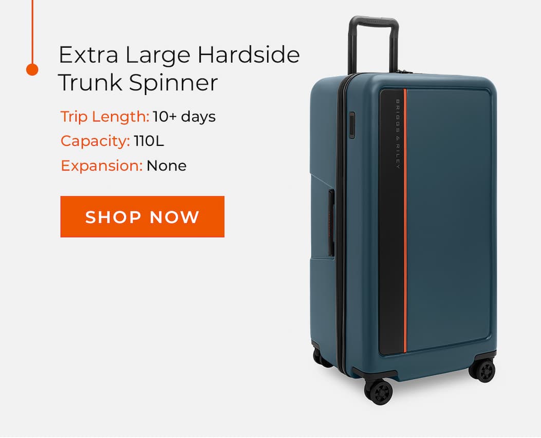 Shop the ZDX Extra Large Hardside Trunk Spinner