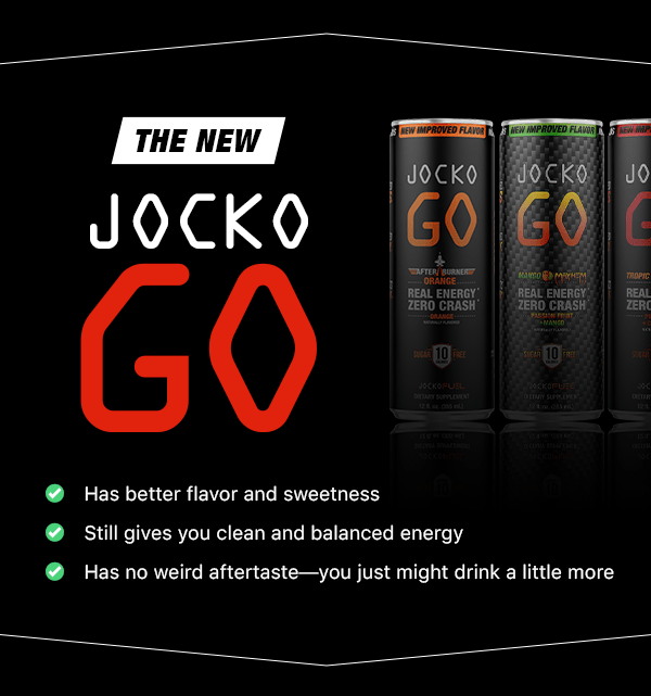Grab the new and improved JOCKO GO Jocko Fuel