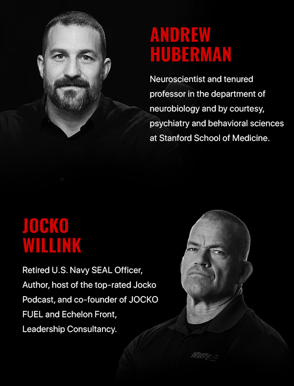 Huberman Lab x JOCKO FUEL ORIGIN Maine