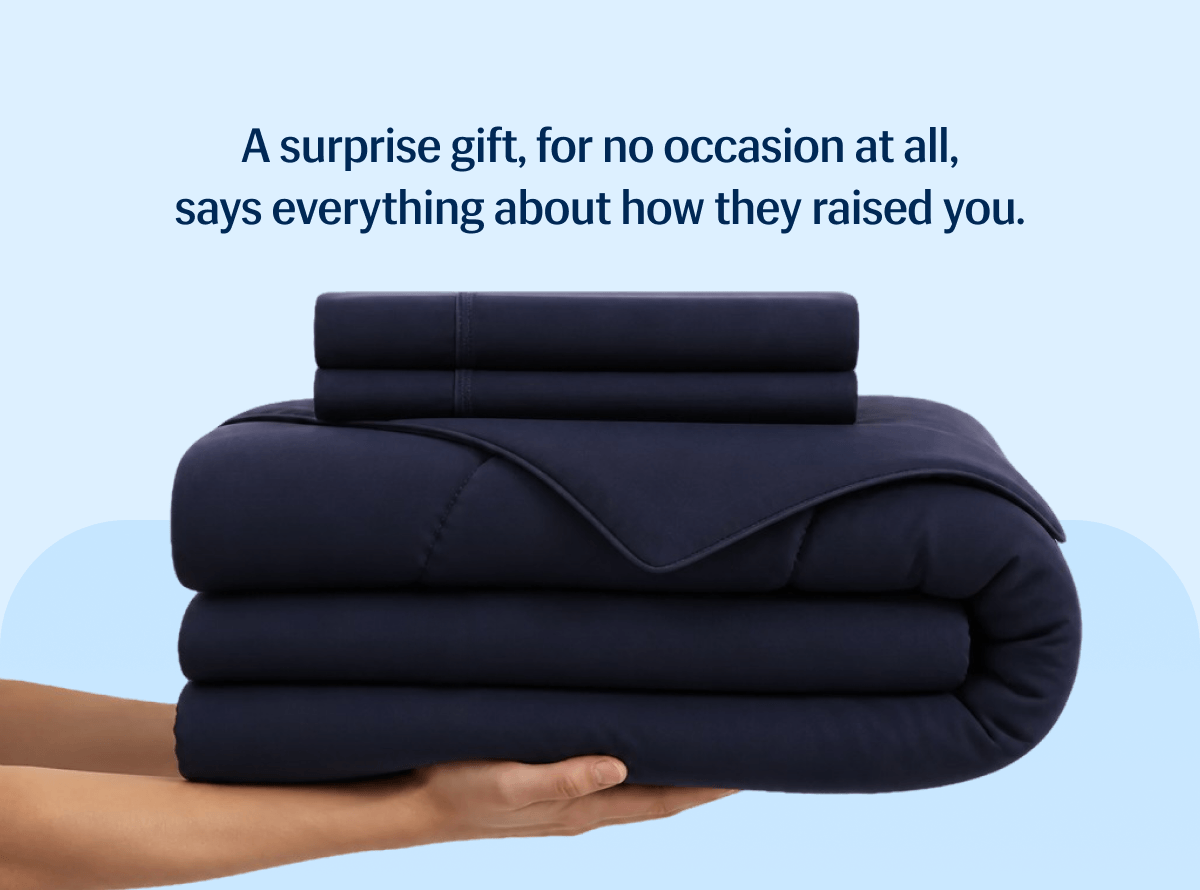 A surprise gift, for no occasion at all, says everything about how they raised you.