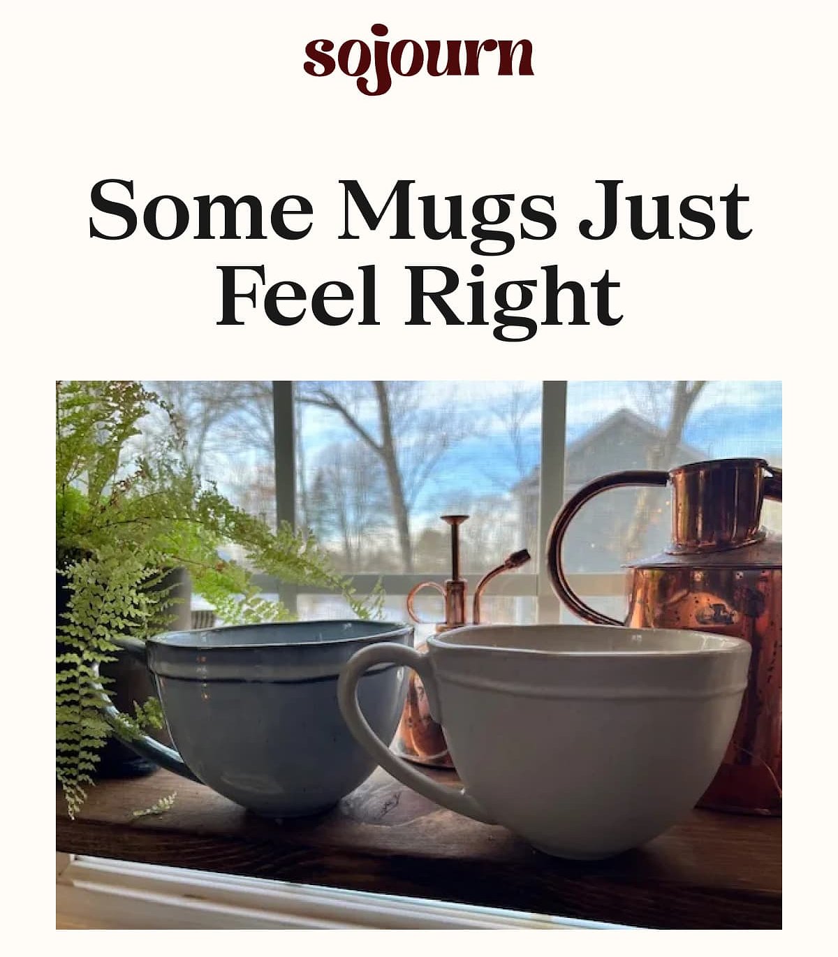 Some Mugs Just Feel Right