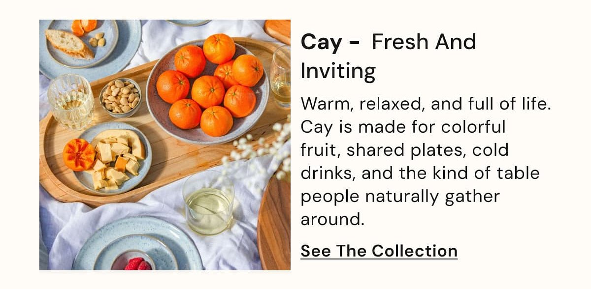 Cay – Fresh And Inviting Warm, relaxed, and full of life. Cay is made for colorful fruit, shared plates, cold drinks, and the kind of table people…
