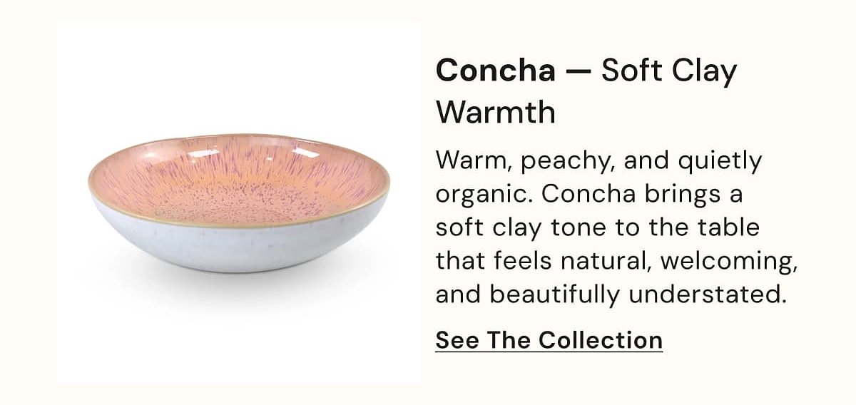 Concha – Soft Clay Warmth Warm, peachy, and quietly organic. Concha brings a soft clay tone to the table that feels natural, welcoming, and…