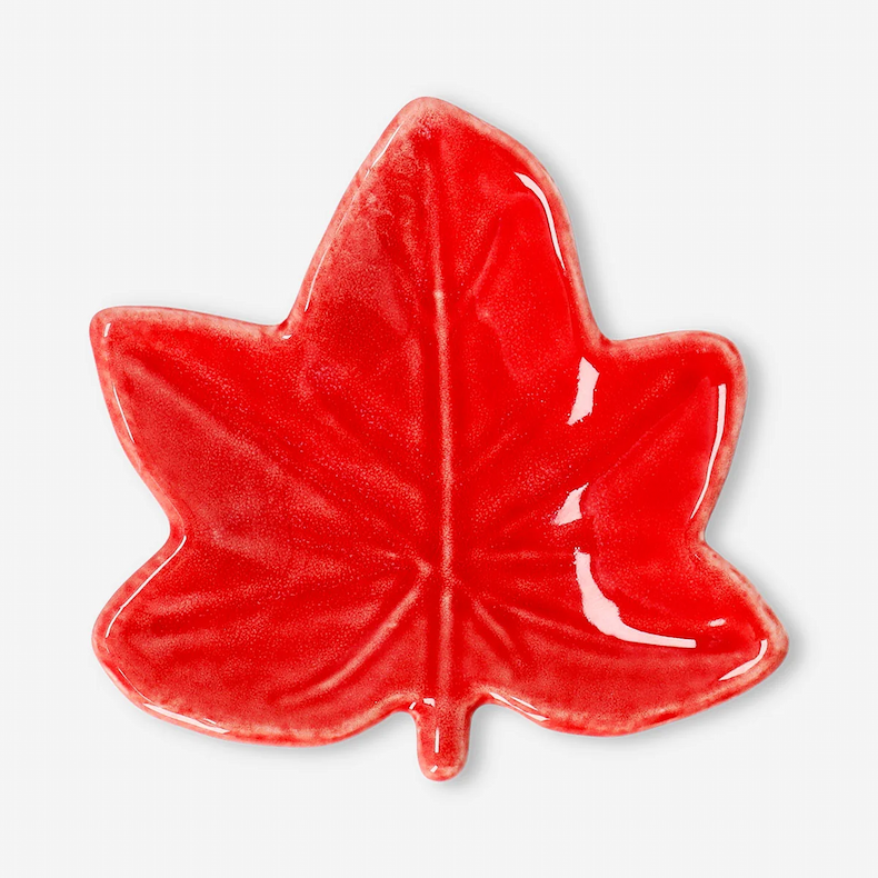 Trinket tray - Autumn leaf