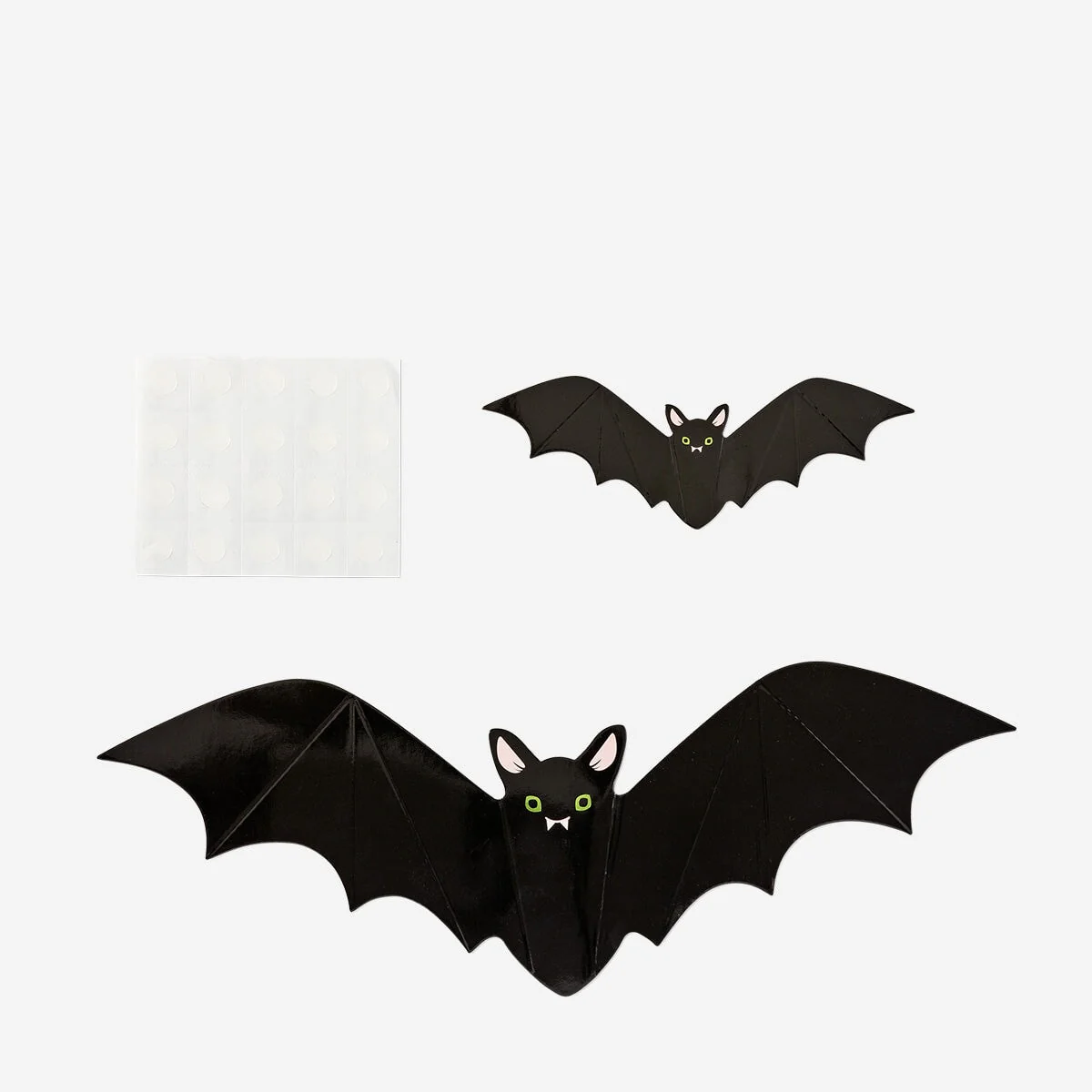 Decorative adhesive bats - 20 pcs