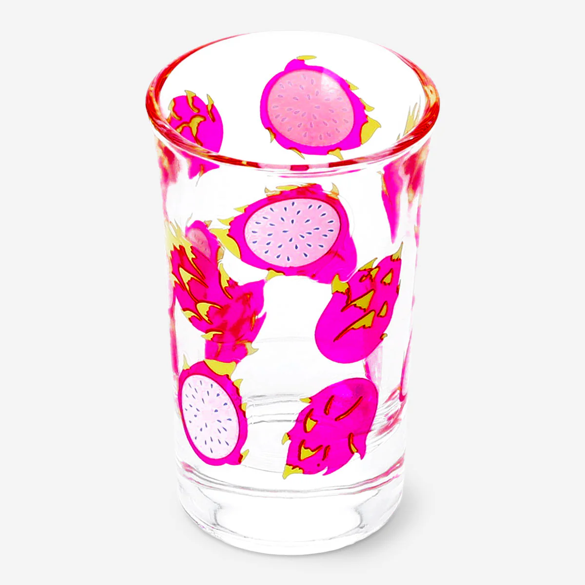 Shot glass with dragon fruit print - 40 ml