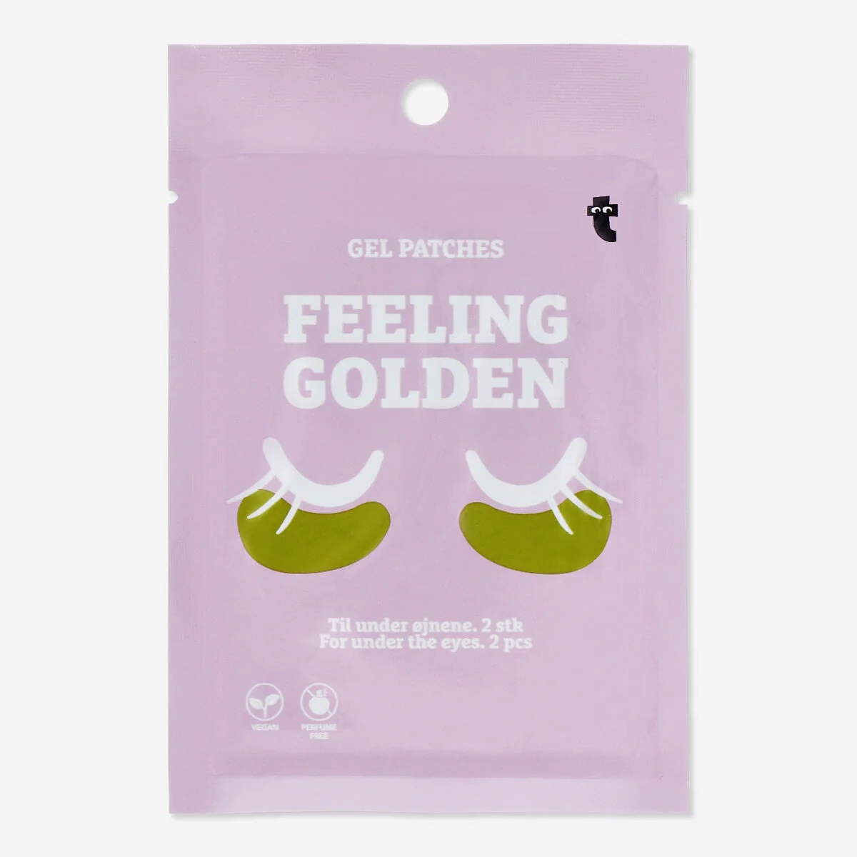 Gold gel patches for under-eye rejuvenation - 2 pieces