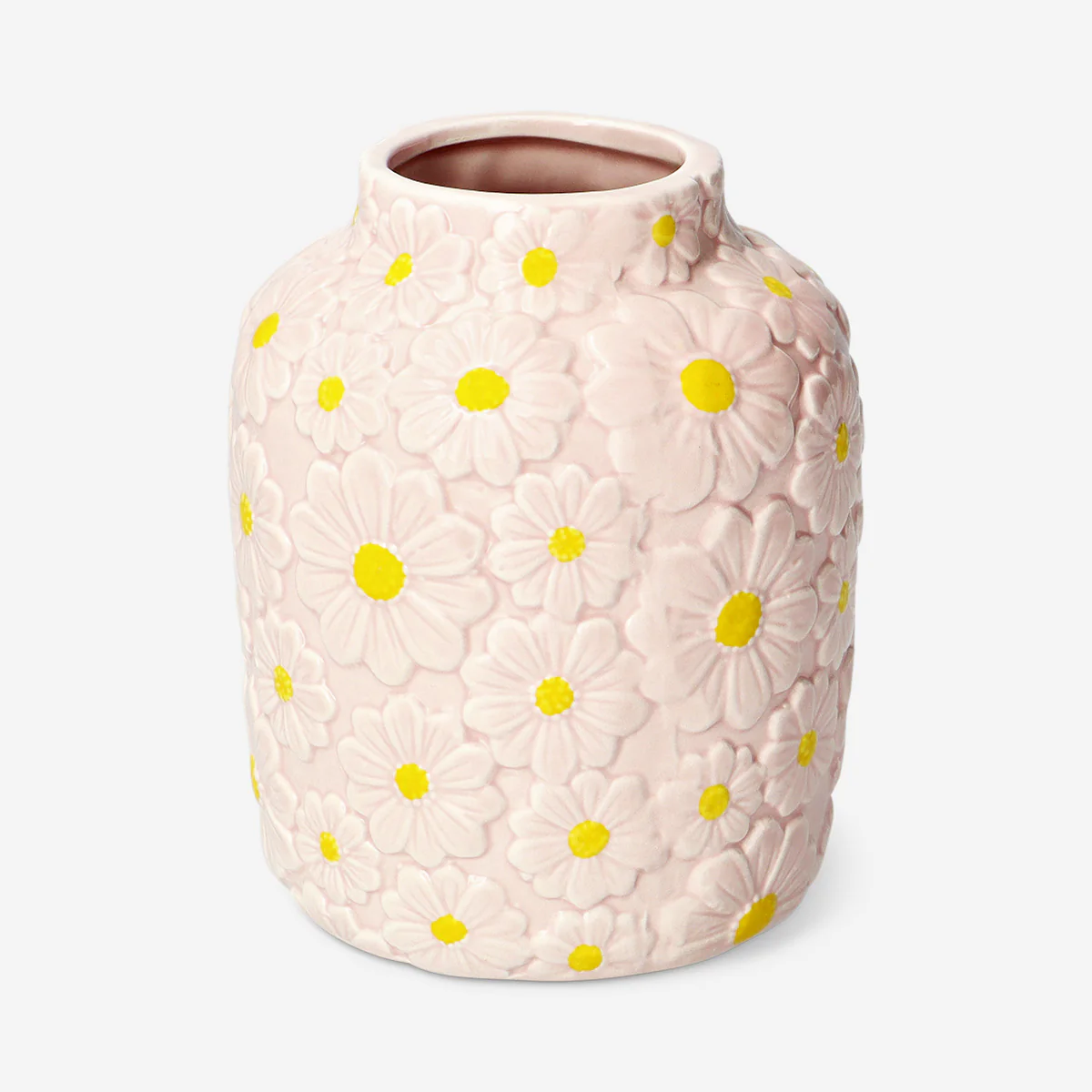 Pink flower vase - 15 cm