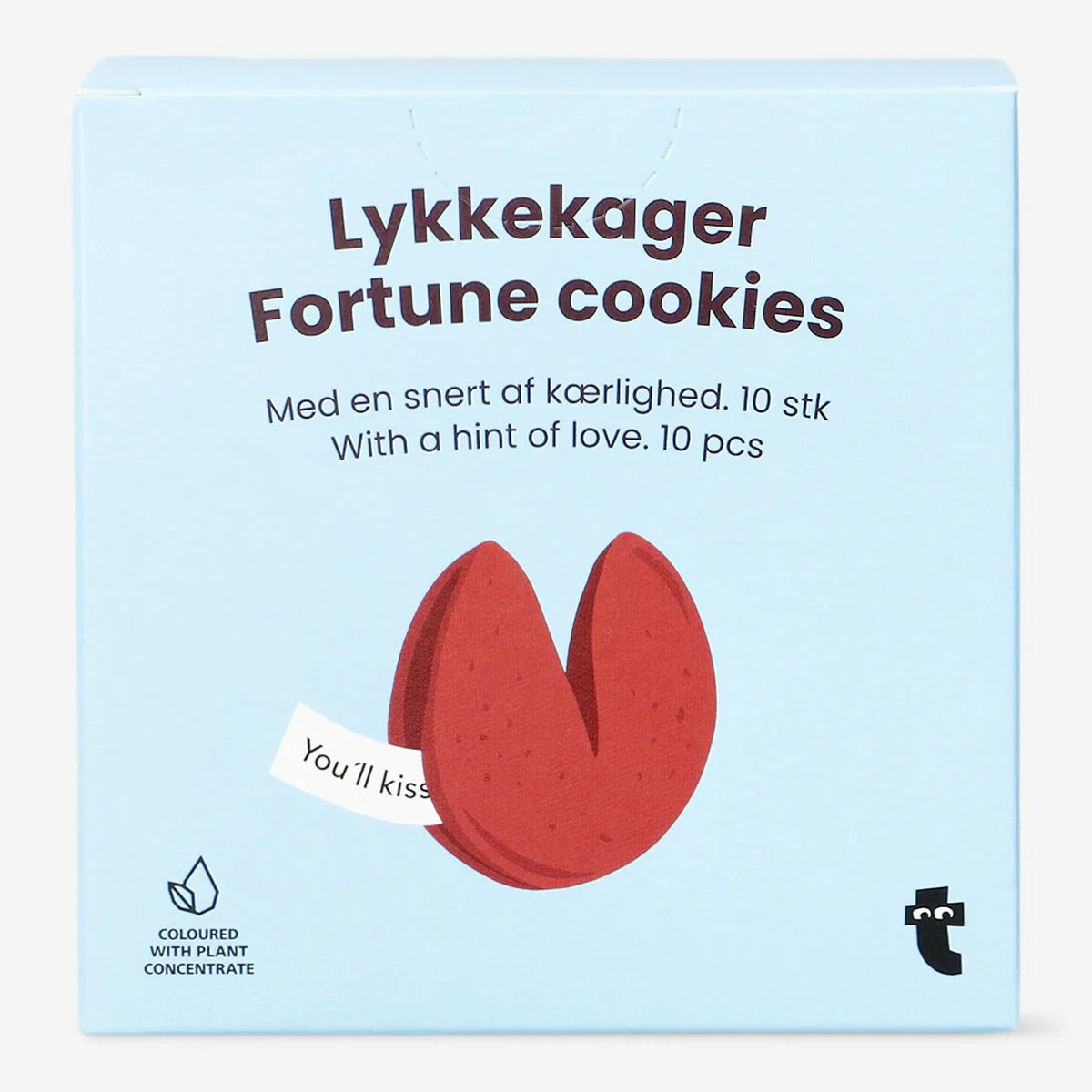Valentine fortune cookies