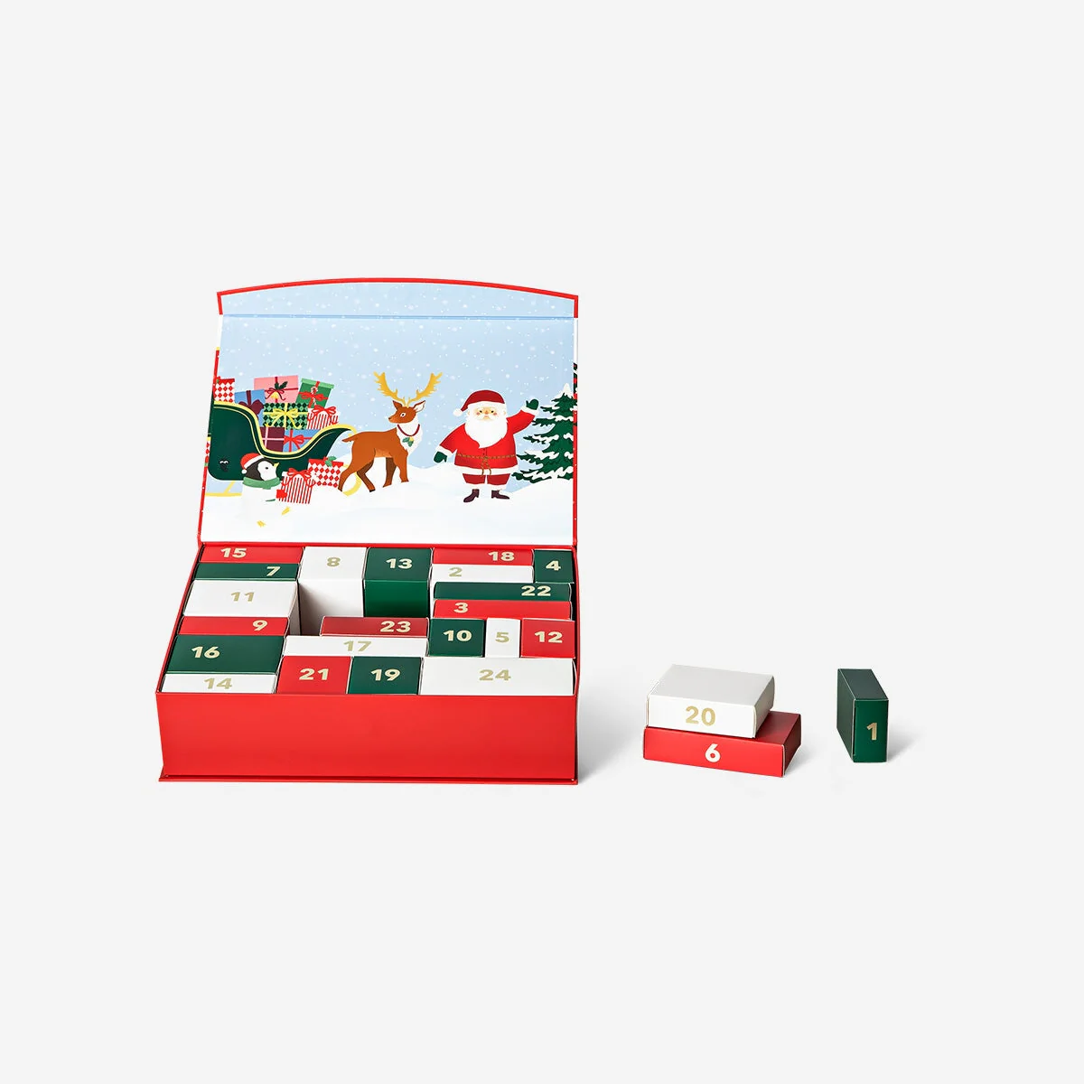 Advent calendar to fill with 24 small gifts