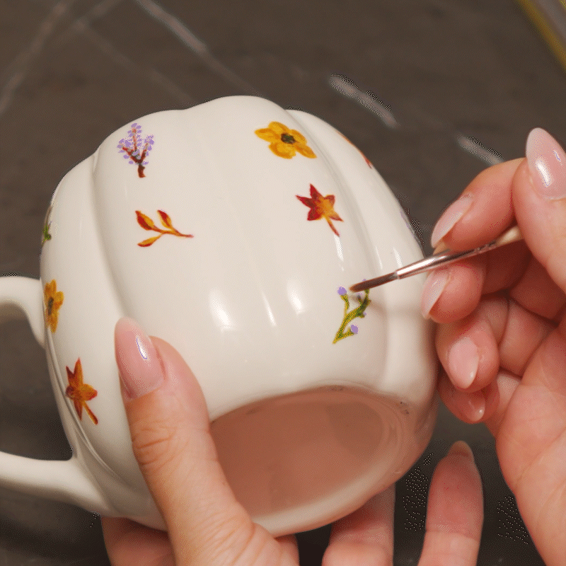 DIY pumpkin mug - 420 ml