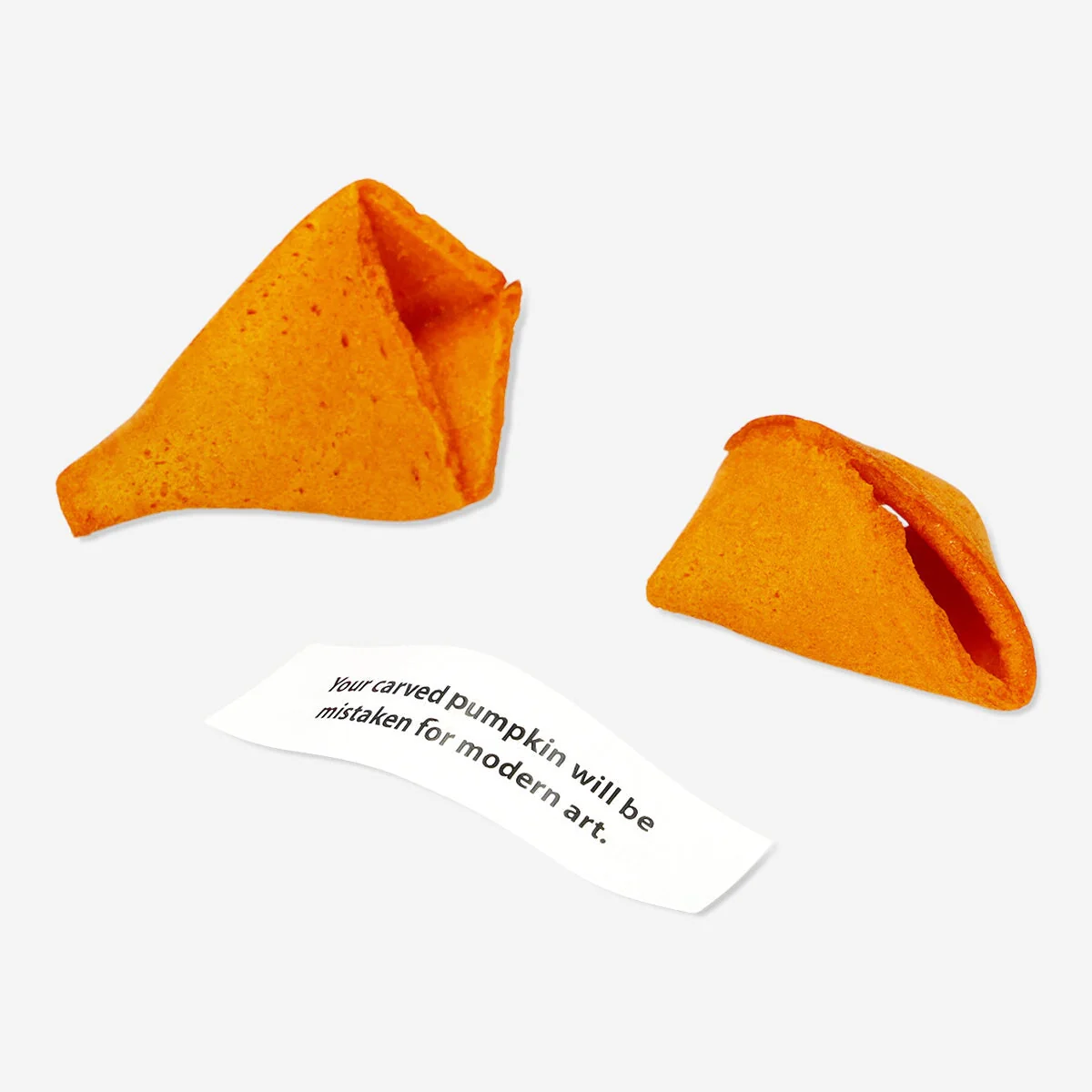 Halloween fortune cookies - Vanilla flavour