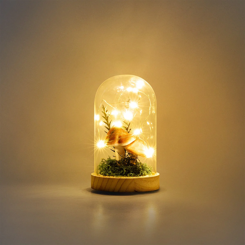 Glowing dome decoration