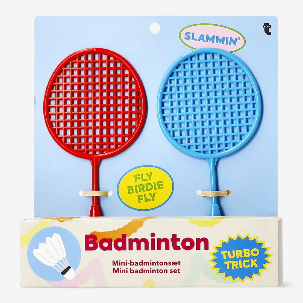 Mini badminton set