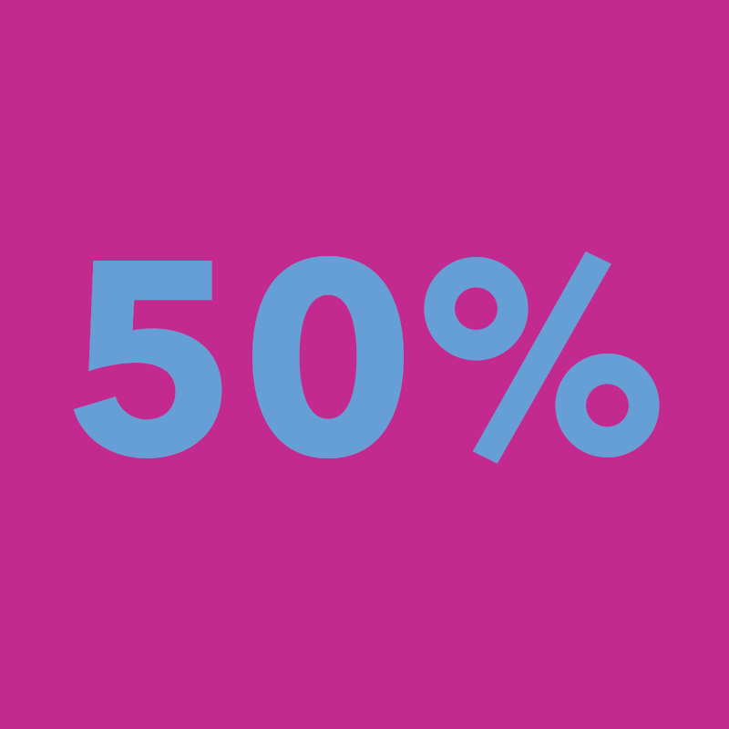 up to 50% off