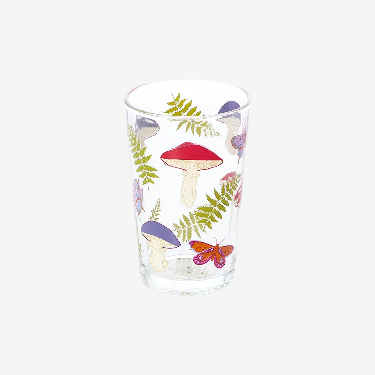 Drinking glass with mushrooms - 220 ml