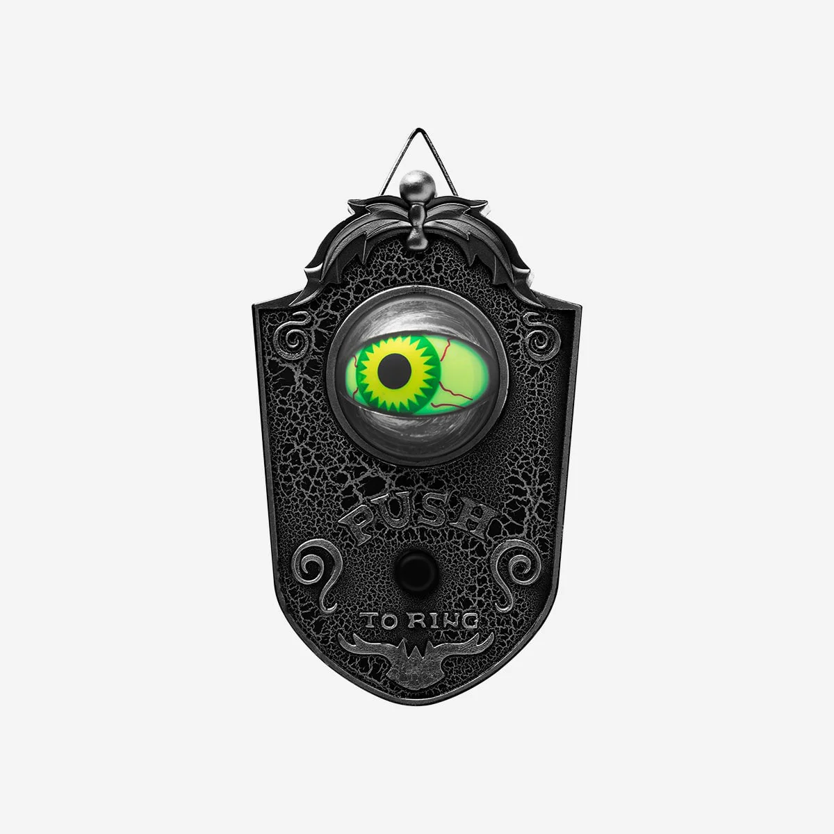 Halloween doorbell featuring light, sound and motion