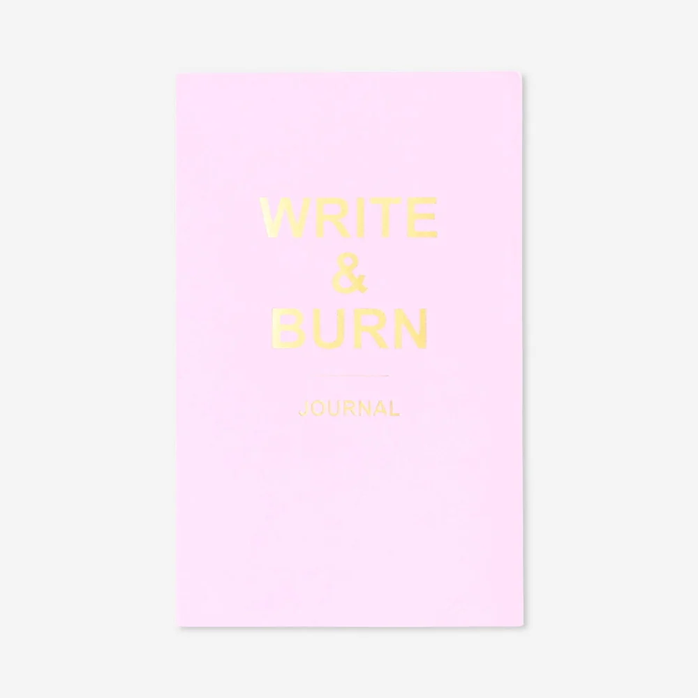 Write-and-burn journal