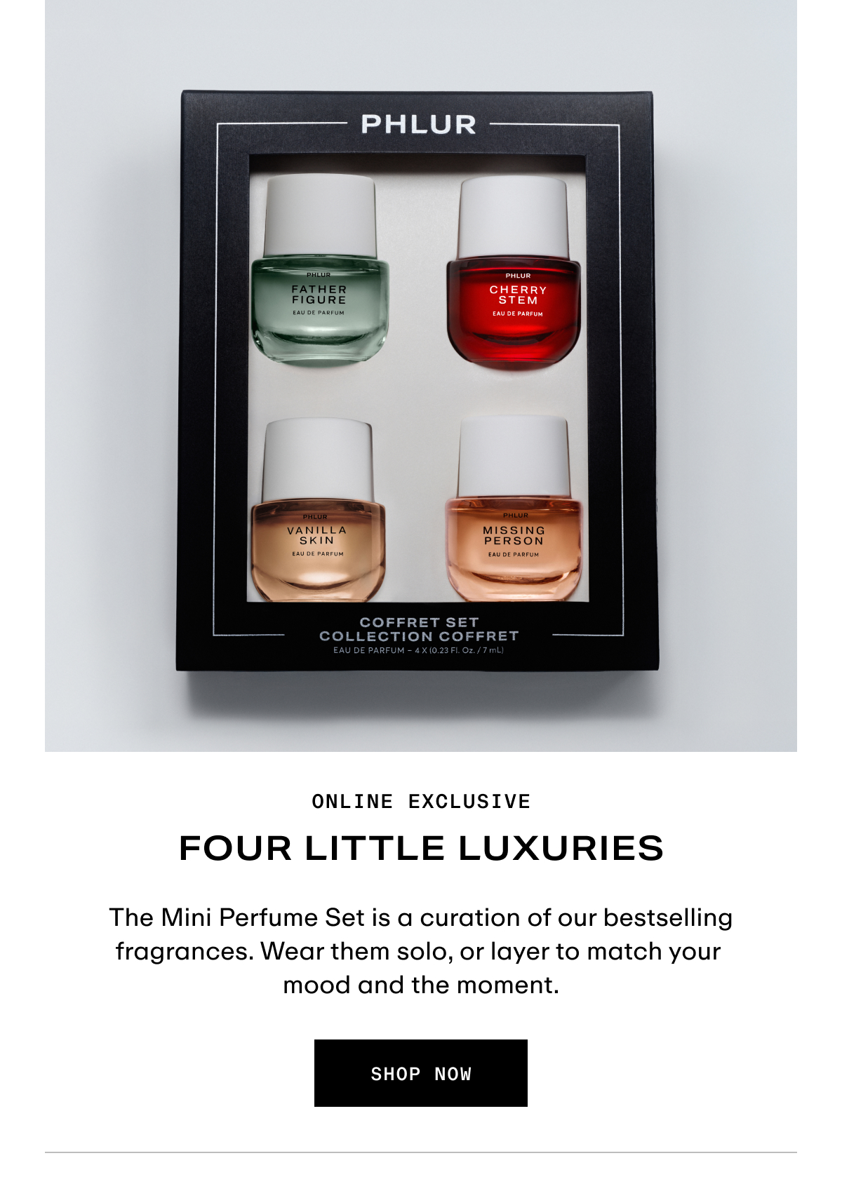 Online Exclusive - Four Little Luxuries
