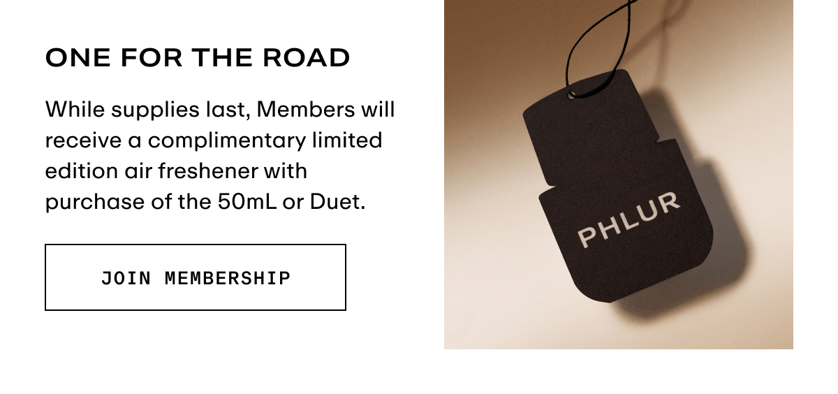 Join Membership - Free Air Freshener with Purchase
