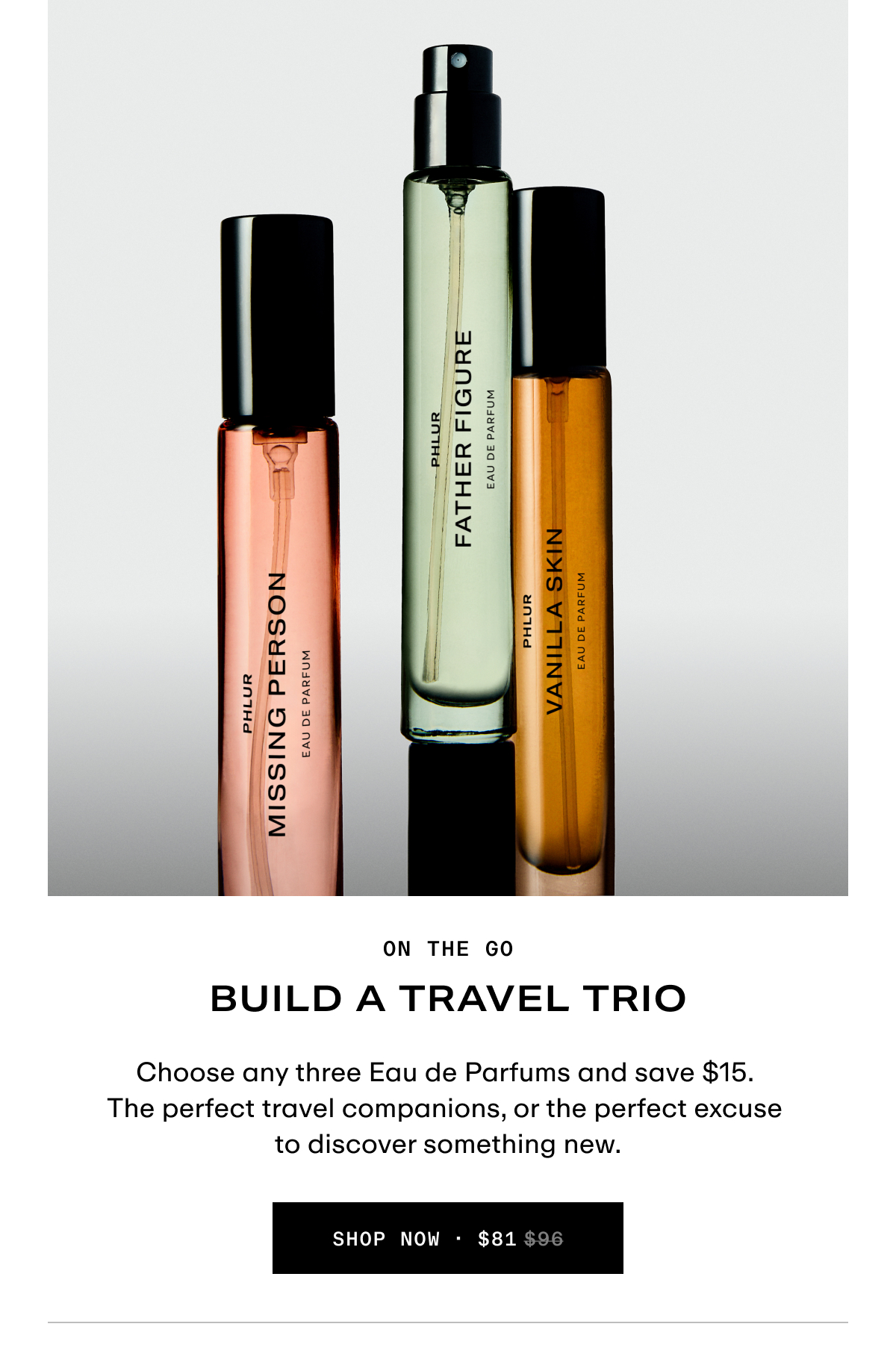 Hero - Custom Travel Trio