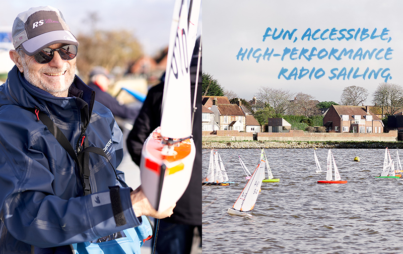 Fun Accessible high performance radio sailing