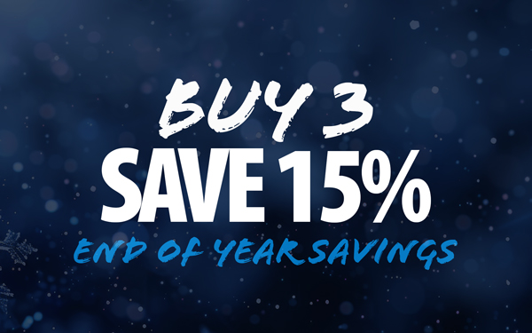 Buy 3 save 15%