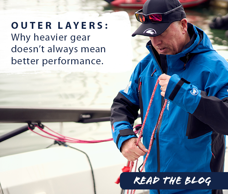 OUTER LAYERS: Why heavier gear doesn't always mean better performance.