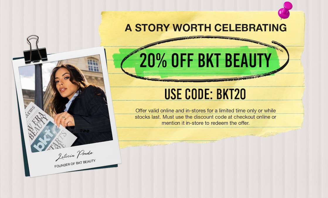 15% OFF BKT BEAUTY - A Story Worth Celebrating