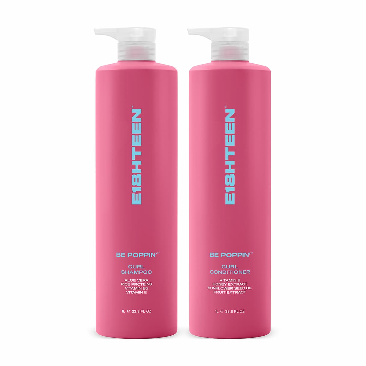 E18HTEEN Be Poppin' Curl Duo 1L