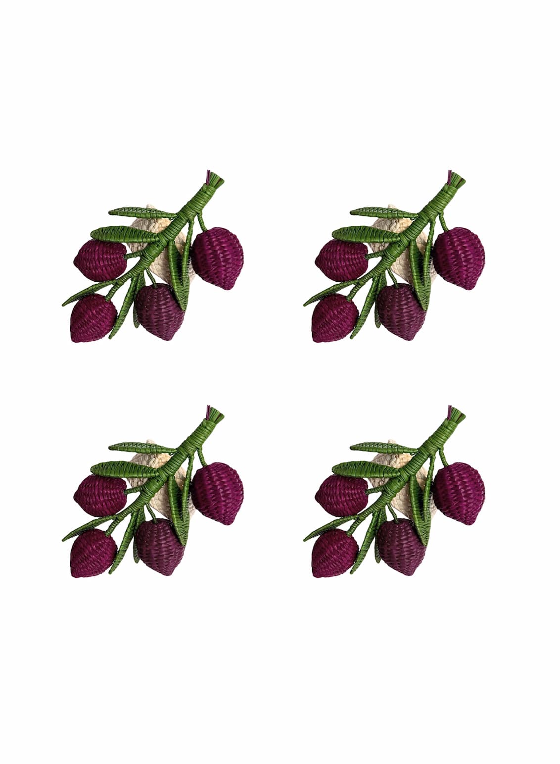 CORO CORA - Olive Branch Napkin Rings
