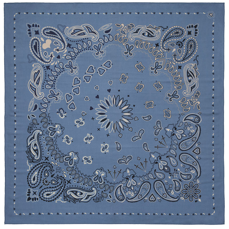 JANECARR The Classic Bandana Square, Porcelain