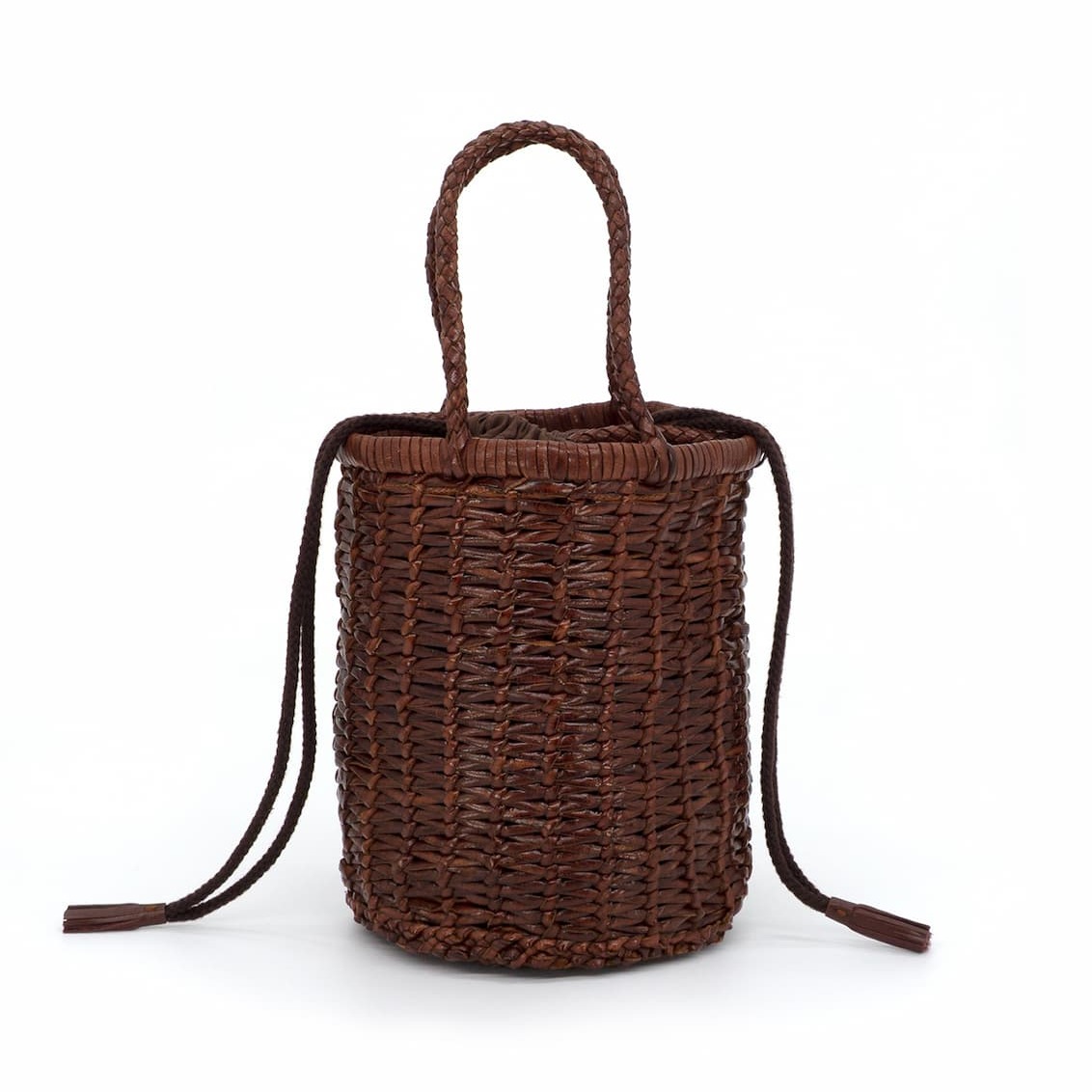 DRAGON DIFFUSION - Lina Mini Bucket Bag - Bruciato