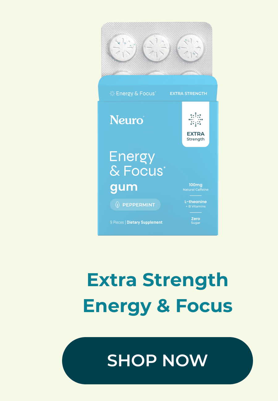 extra strength energy & focus