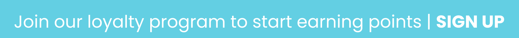 sign up to earn rewards points