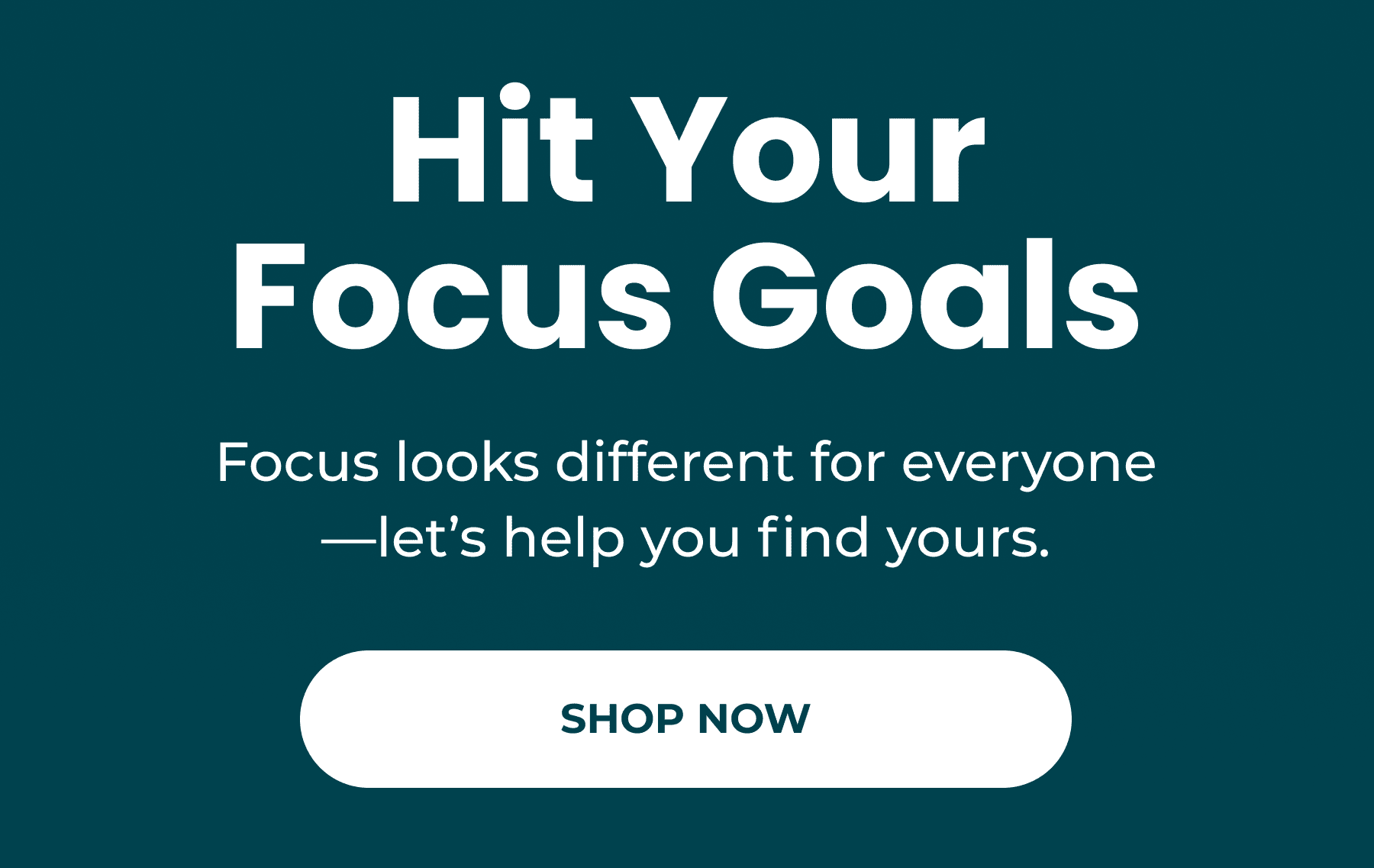 hit your focus goals