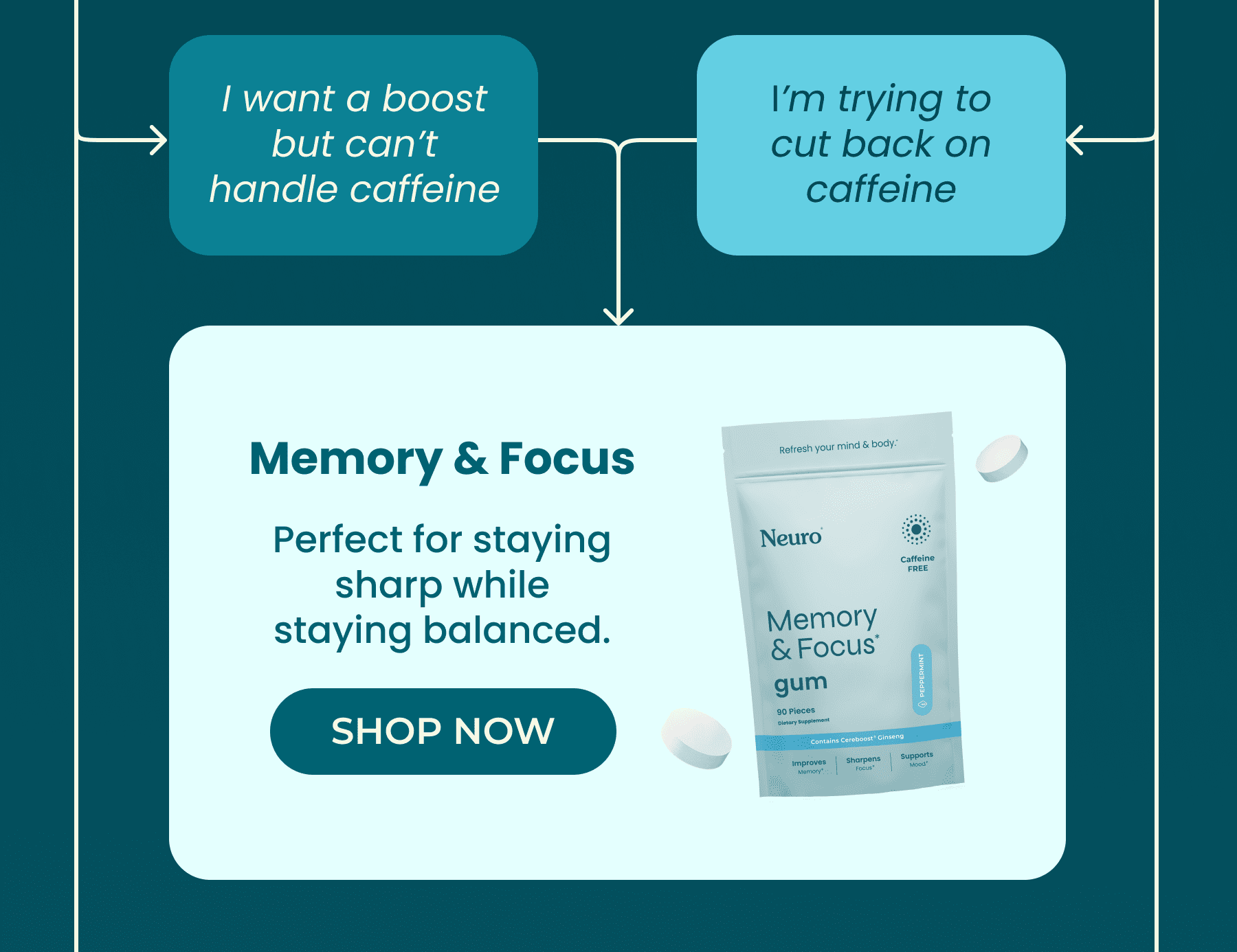 memory & focus: Perfect for staying sharp while staying balanced.