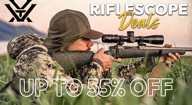 Save 55% Off Vortex Riflescopes
