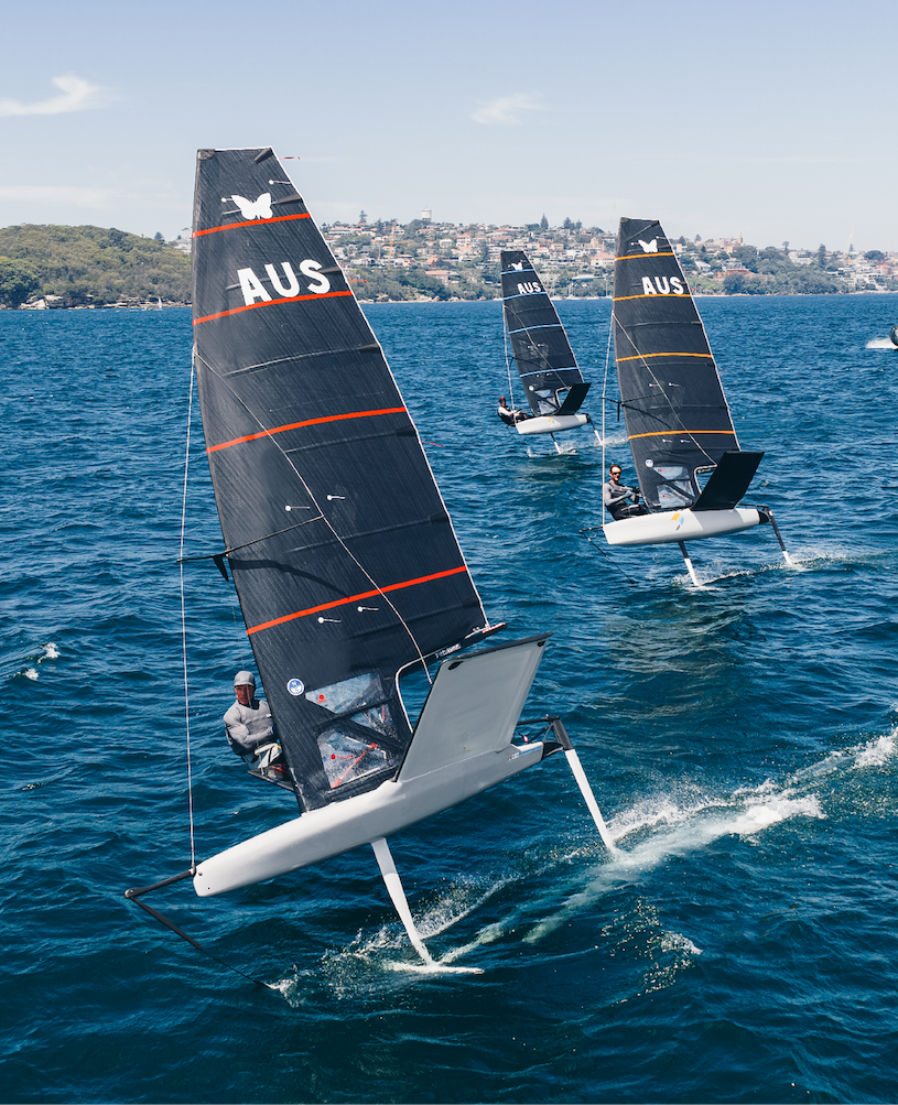 Next Generation Helix Moth Sails