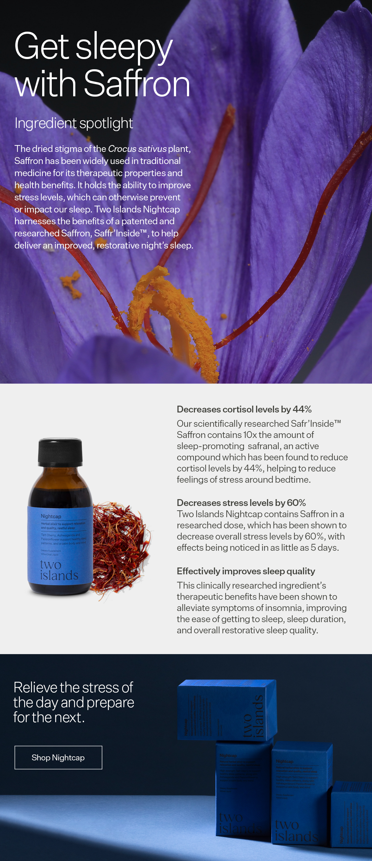 Get Sleepy With Saffron 💤 Two Islands