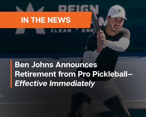 Pickleball Central April Fools announcement visual