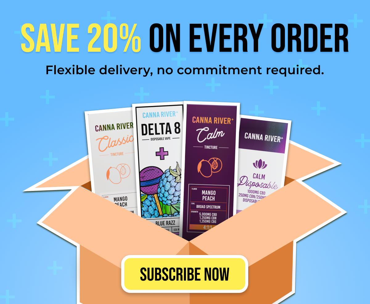 Save 20% on Every Order Flexible delivery, no commitment required. Subscribe Now
