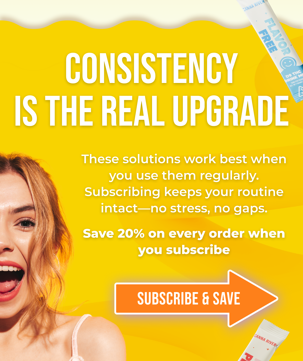 Consistency is the real upgrade These solutions work best when you use them regularly. Subscribing keeps your routine intact—no stress, no gaps.  Save 20% on every order when you subscribe Subscribe & Save