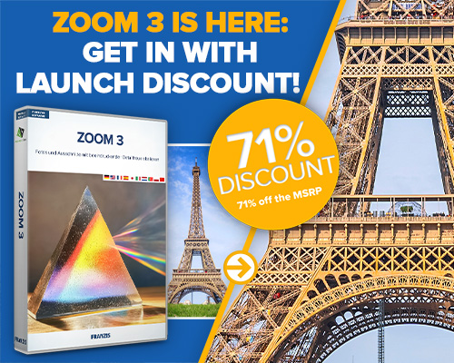 Enlarge photos perfectly with the new ZOOM 3